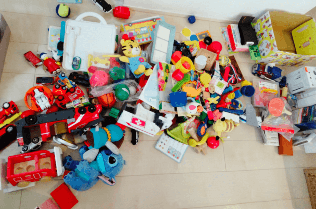 たくさんのおもちゃ